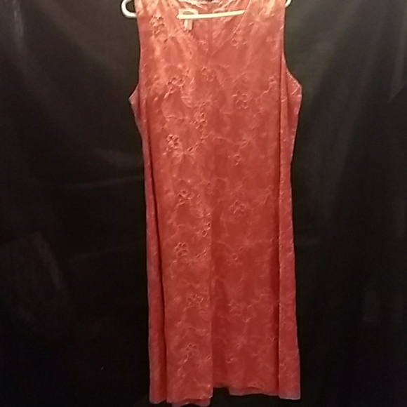 Talbots Dresses & Skirts - Talbots sleeveless shift dress. Coral Sz 16